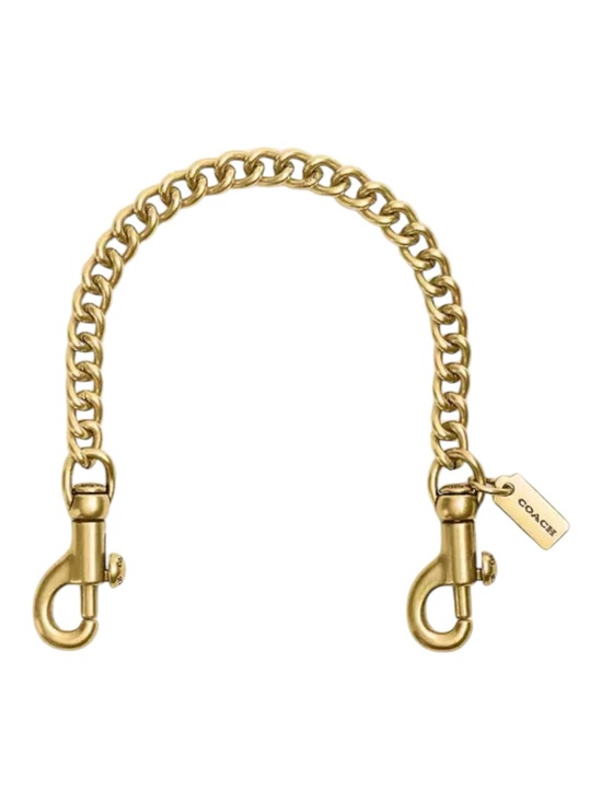 Coach Accessories - Coach Gold Chain with Logo Tag